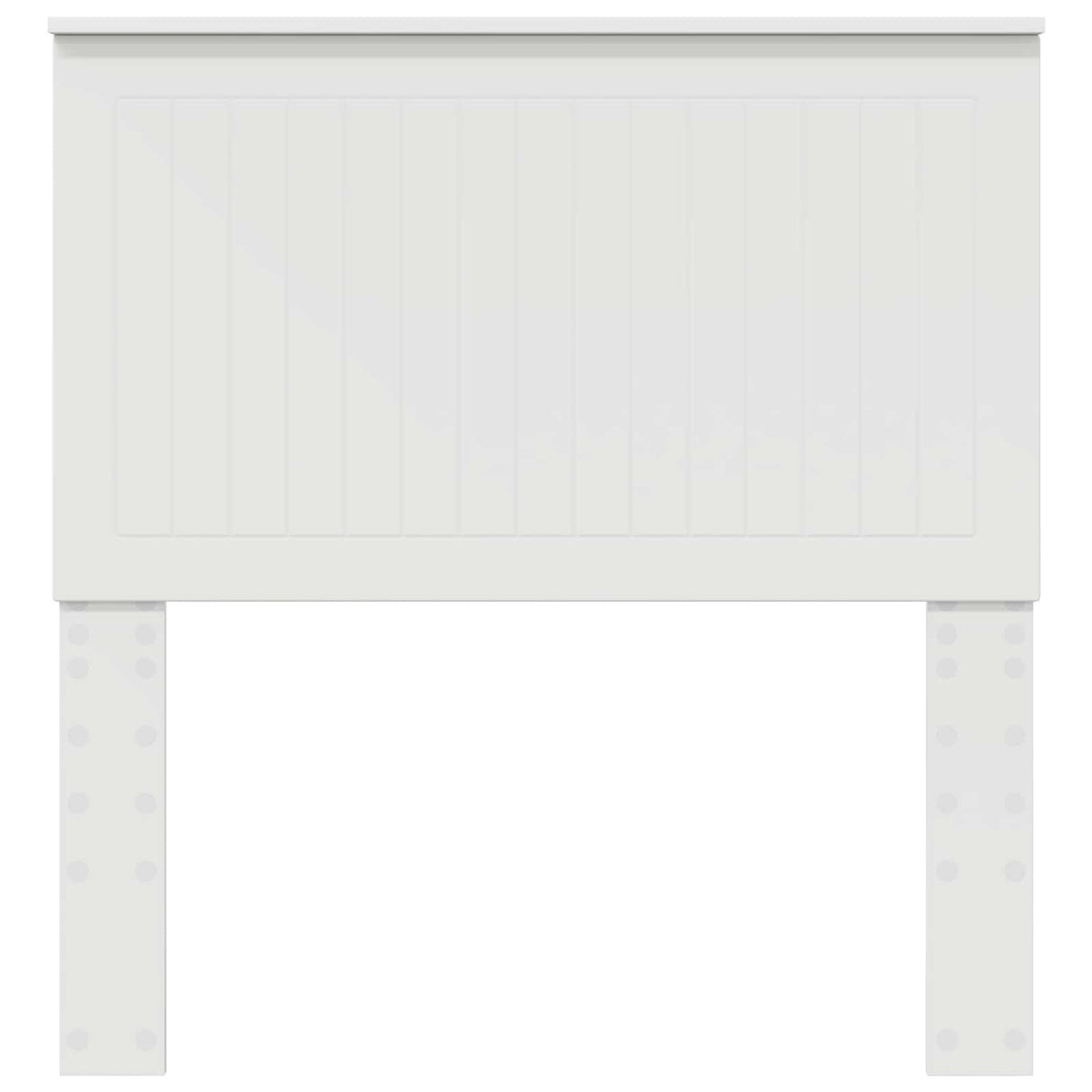 Headboard with Headboard White 90 cm Engineered wood