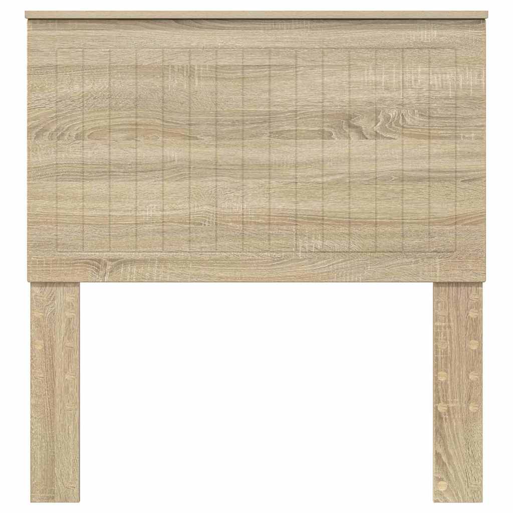 Headboard with Headboard Sonoma Oak 90 cm Engineered wood