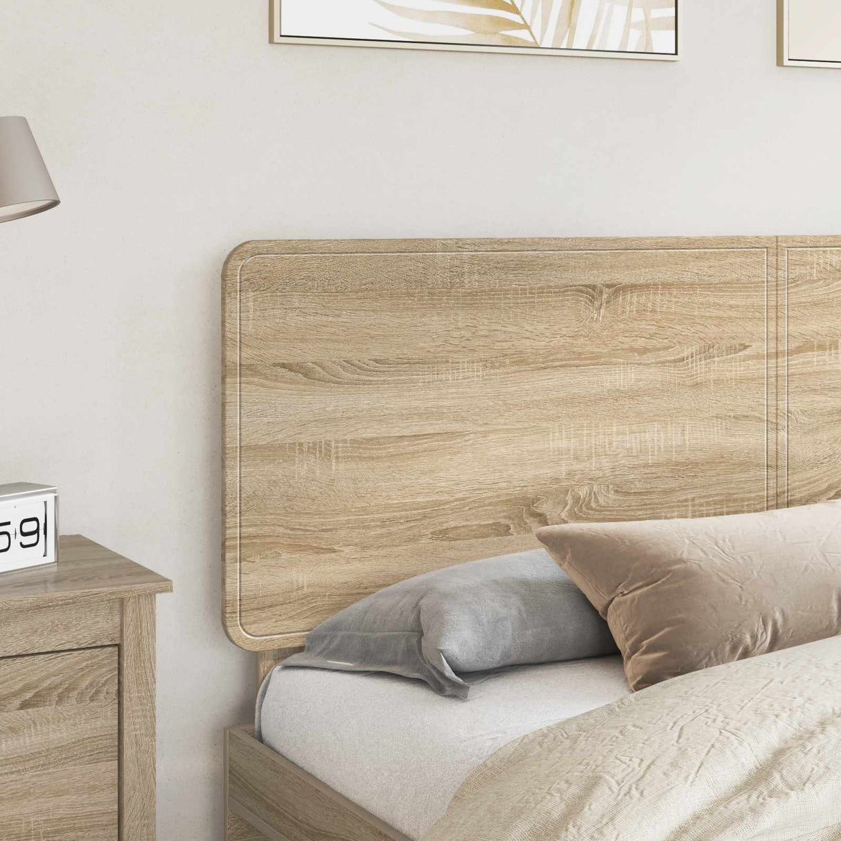 Headboard Sonoma Oak Engineered wood