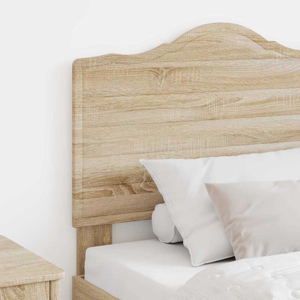 Headboard with Headboard Sonoma Oak 90 cm Engineered wood