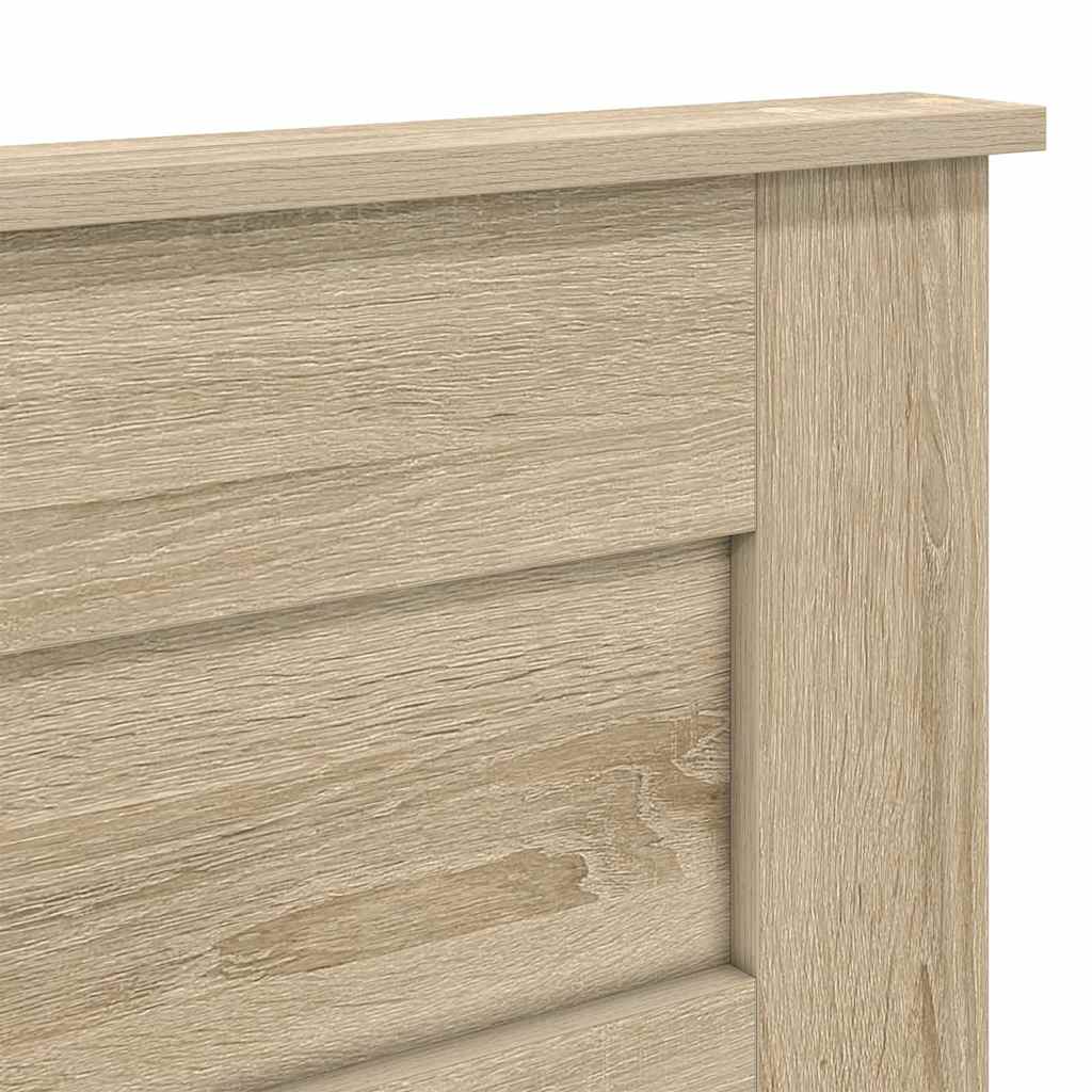 Headboard with Headboard Sonoma Oak 150 cm Engineered wood