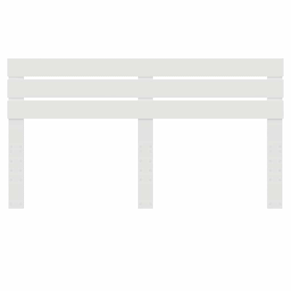 Headboard with Headboard White 180 cm Engineered wood