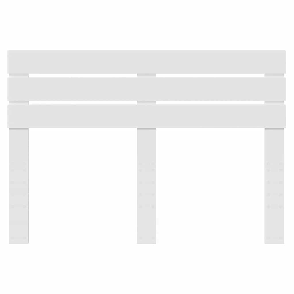 Headboard with Headboard White 150 cm Engineered wood