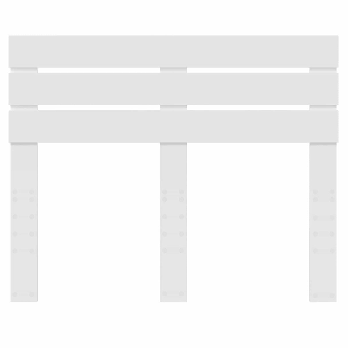 Headboard White Engineered wood