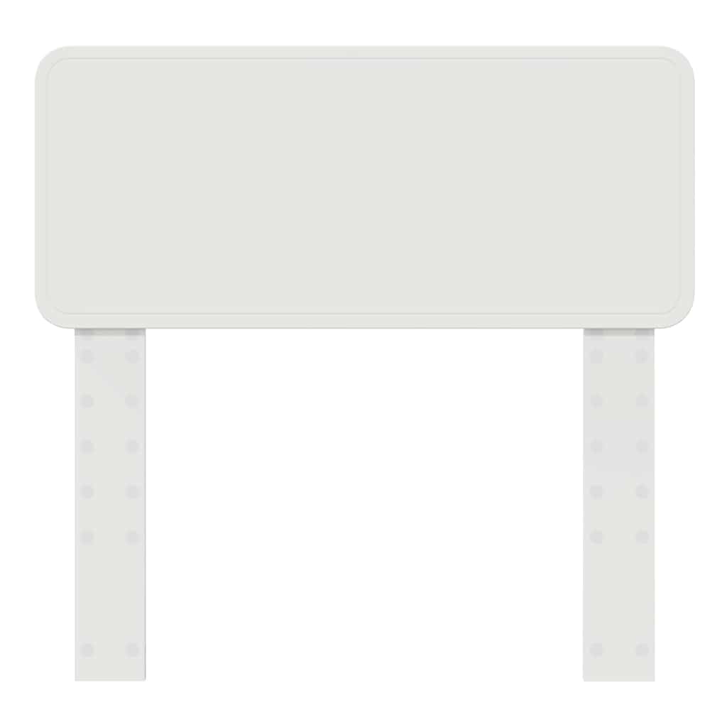 Headboard with Headboard White 90 cm Engineered wood