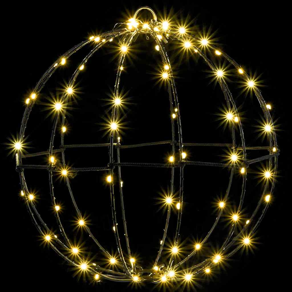 Ball 2 pcs Warm white 30 x 30 x 32 cm Metal 192 LEDs