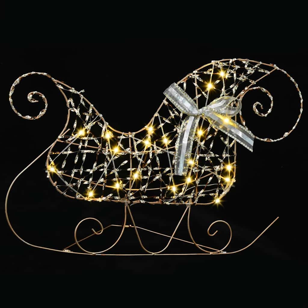 LED Reindeers 3 pcs 60 LEDs Warm White 44.5 x 18 x 66 cm PET