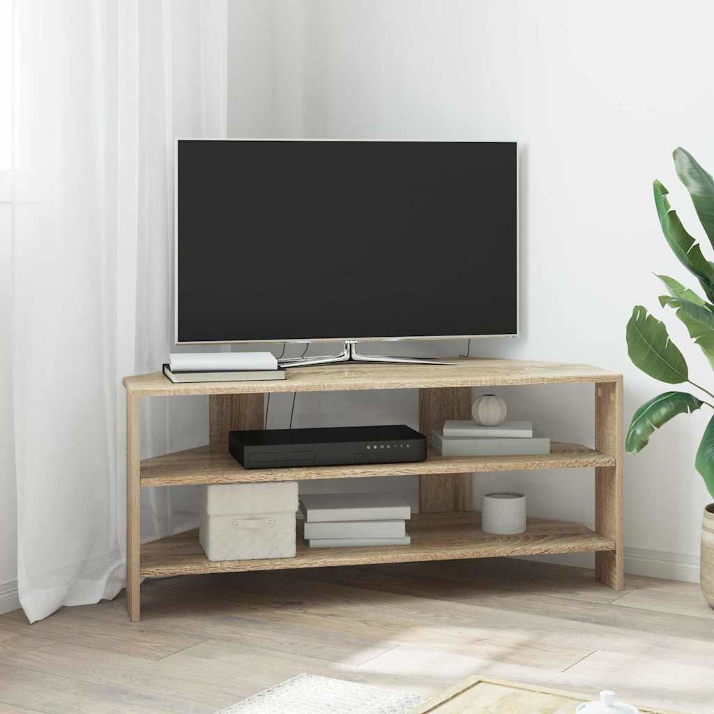CornerTVCabinet 100 x 40.5 x 45 cm Sonoma Oak Engineered Wood
