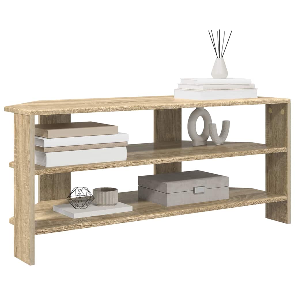 CornerTVCabinet 100 x 40.5 x 45 cm Sonoma Oak Engineered Wood