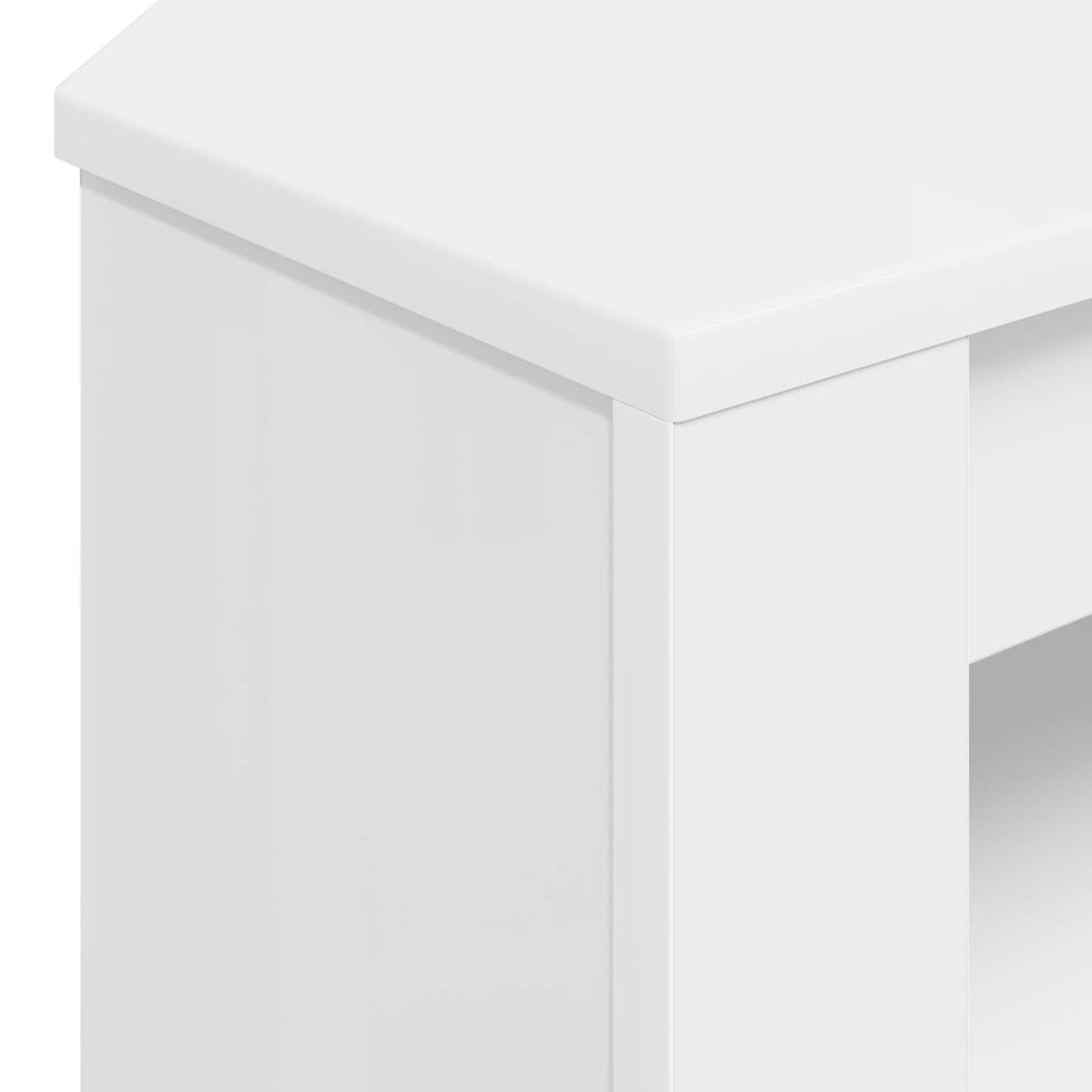 CornerTVCabinet 102 x 41 x 50 cm White Engineered Wood