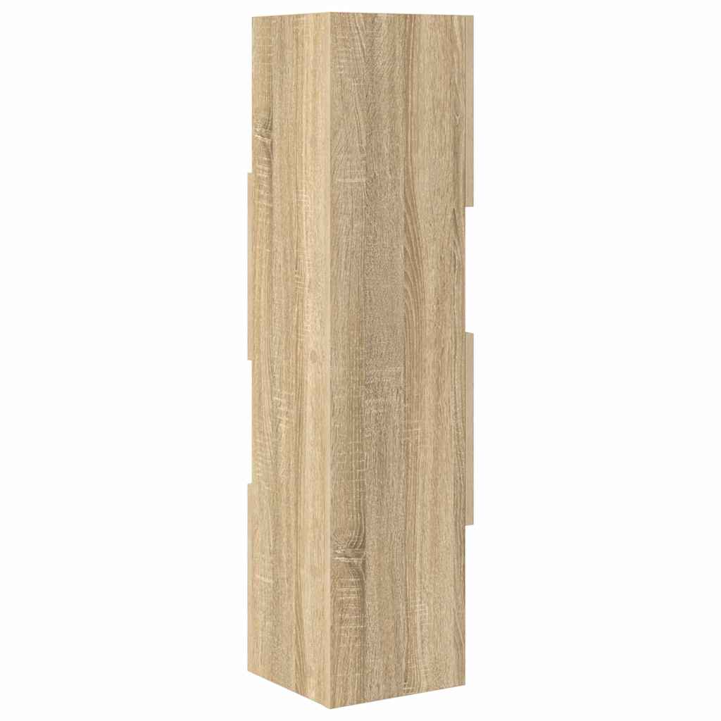 Corner Cabinet 25,5x25x102cm Engineered Wood Sonoma Oak