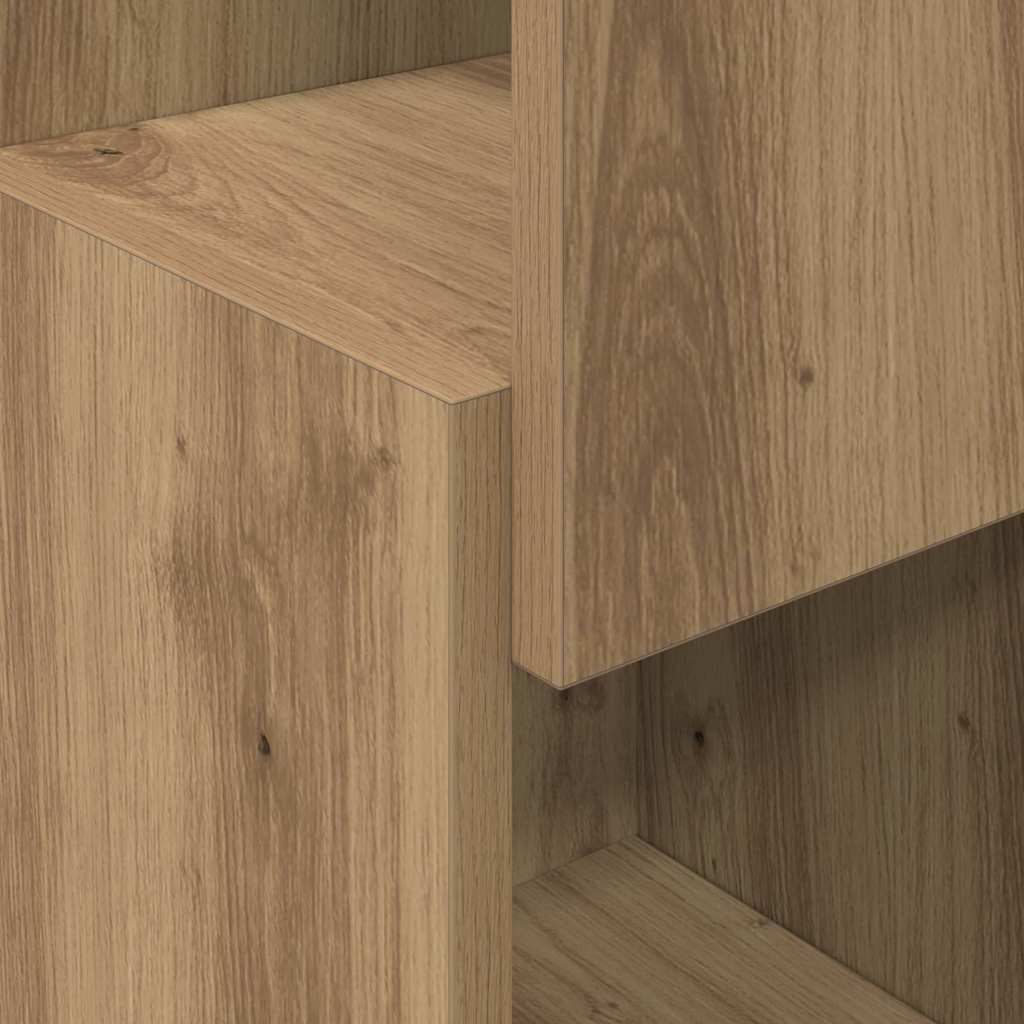 Corner Cabinet Artisan Oak 25,5x25x80cm Engineered Wood