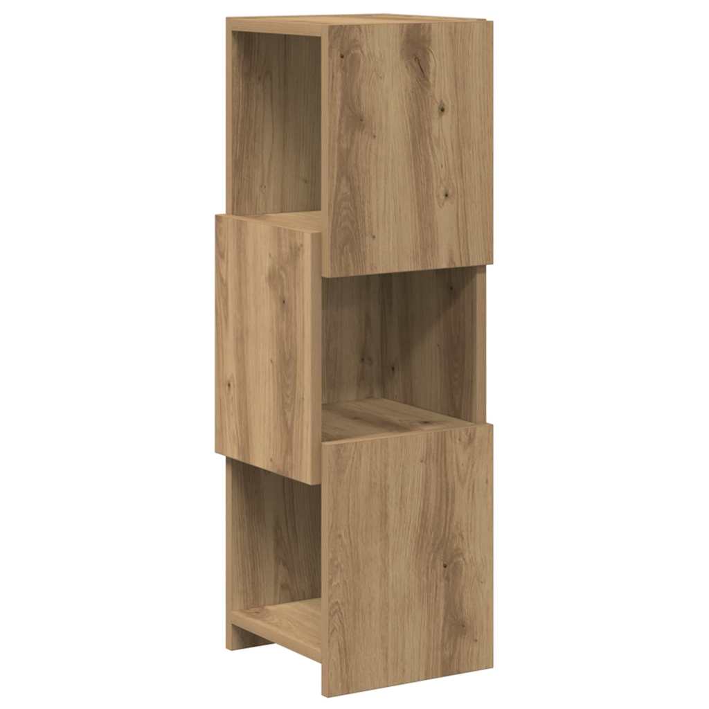Corner Cabinet Artisan Oak 25,5x25x80cm Engineered Wood