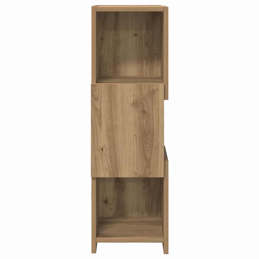 Corner Cabinet Artisan Oak 25,5x25x80cm Engineered Wood