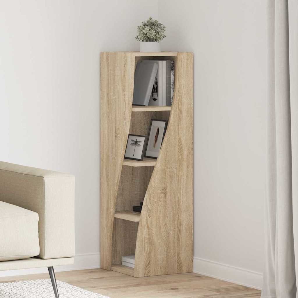 Corner Cabinet Sonoma Oak 32x32x102cm Engineered Wood