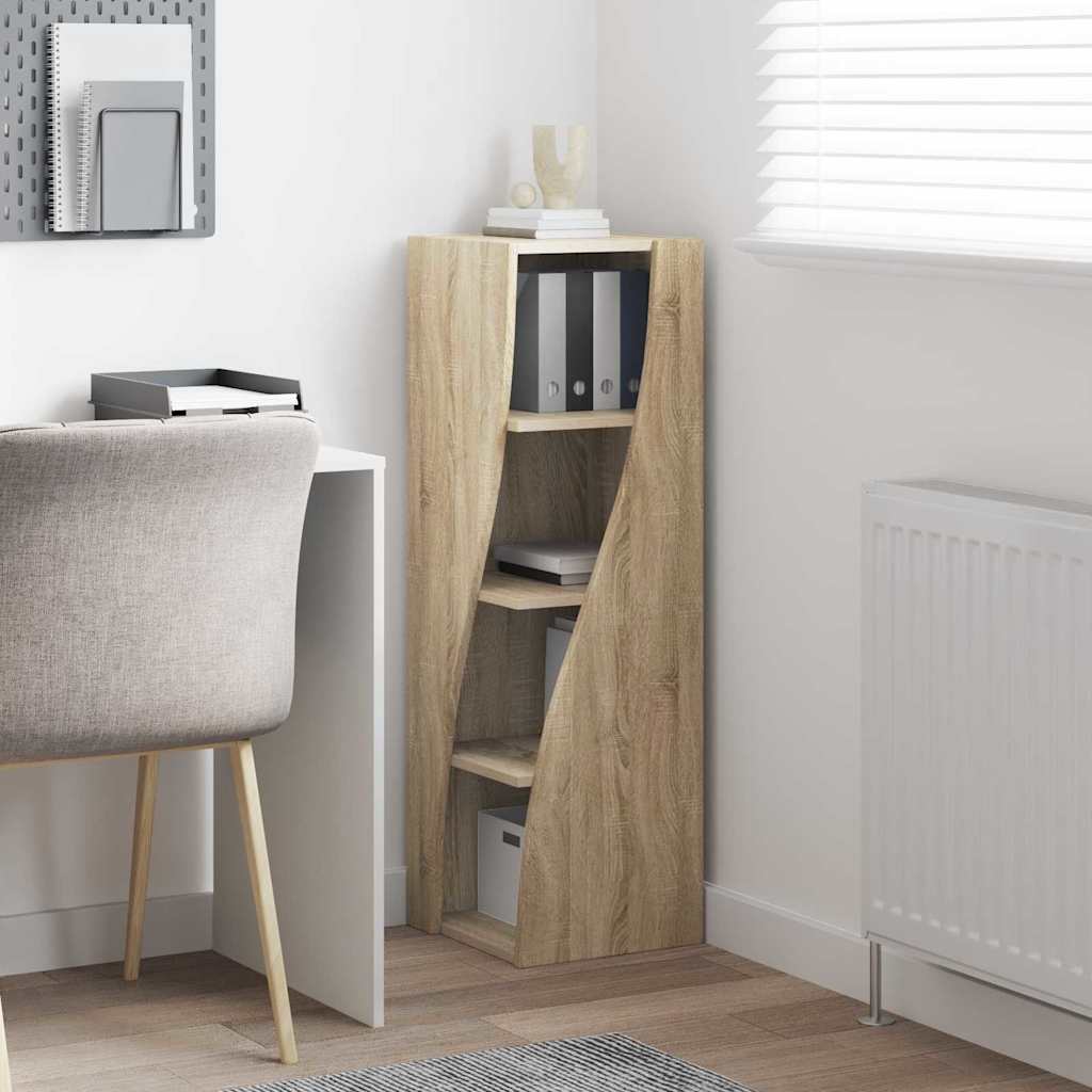 Corner Cabinet Sonoma Oak 32x32x102cm Engineered Wood