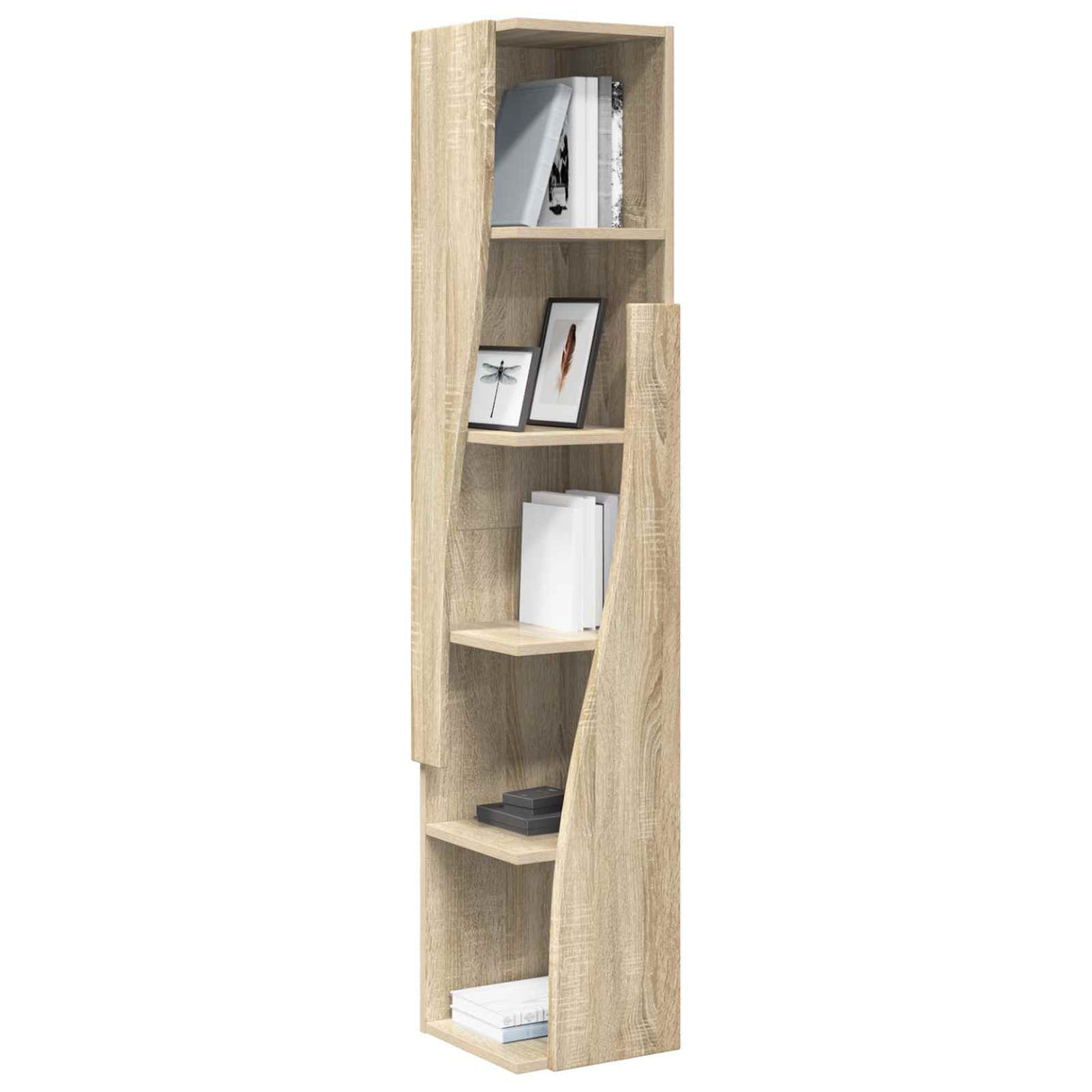 Corner Cabinet Sonoma Oak 27,5x27x140cm Engineered Wood