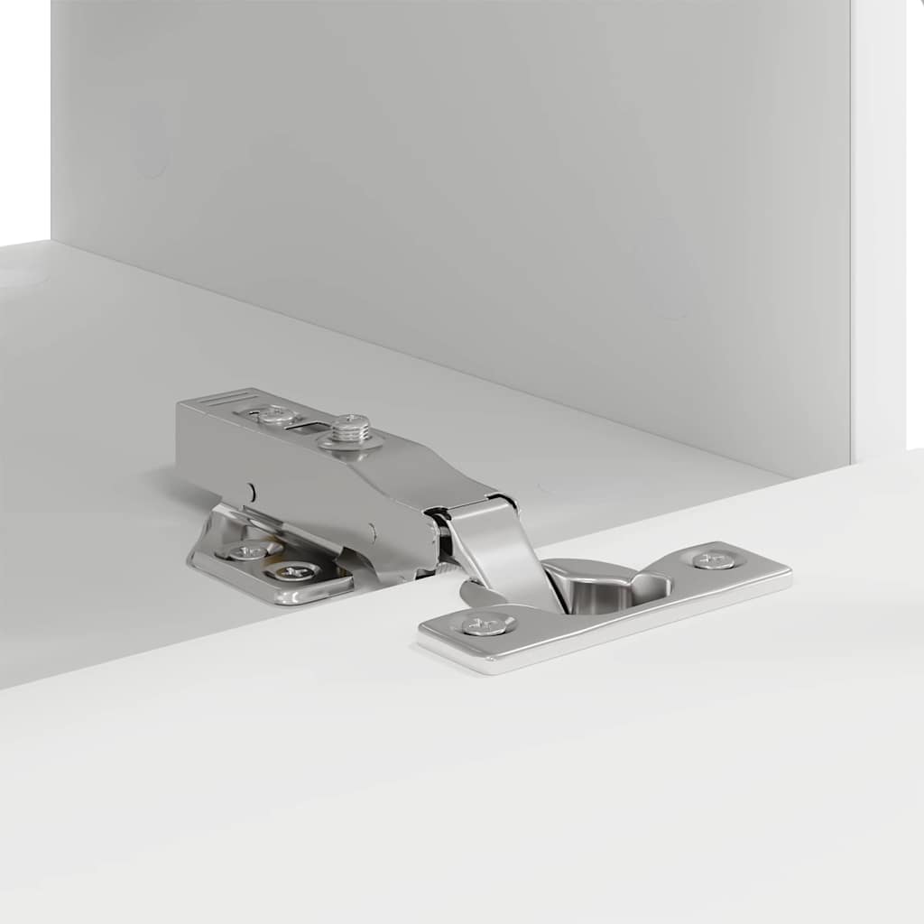 TV Wall Cabinet 2 pcs White 60 x 31 x 29.5 cm Engineered Wood