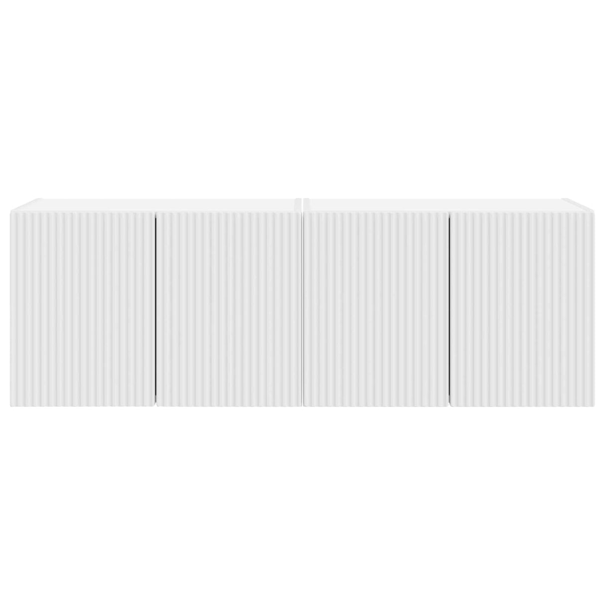 TV Wall Cabinet 2 pcs White 59,5 x 31 x 40 cm Engineered Wood