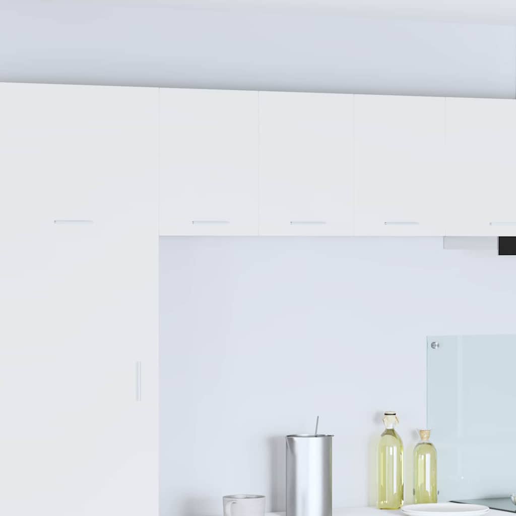 Hanging Cabinet with Shelf Riga 2 pcs White 30 x 31 x 40 cm