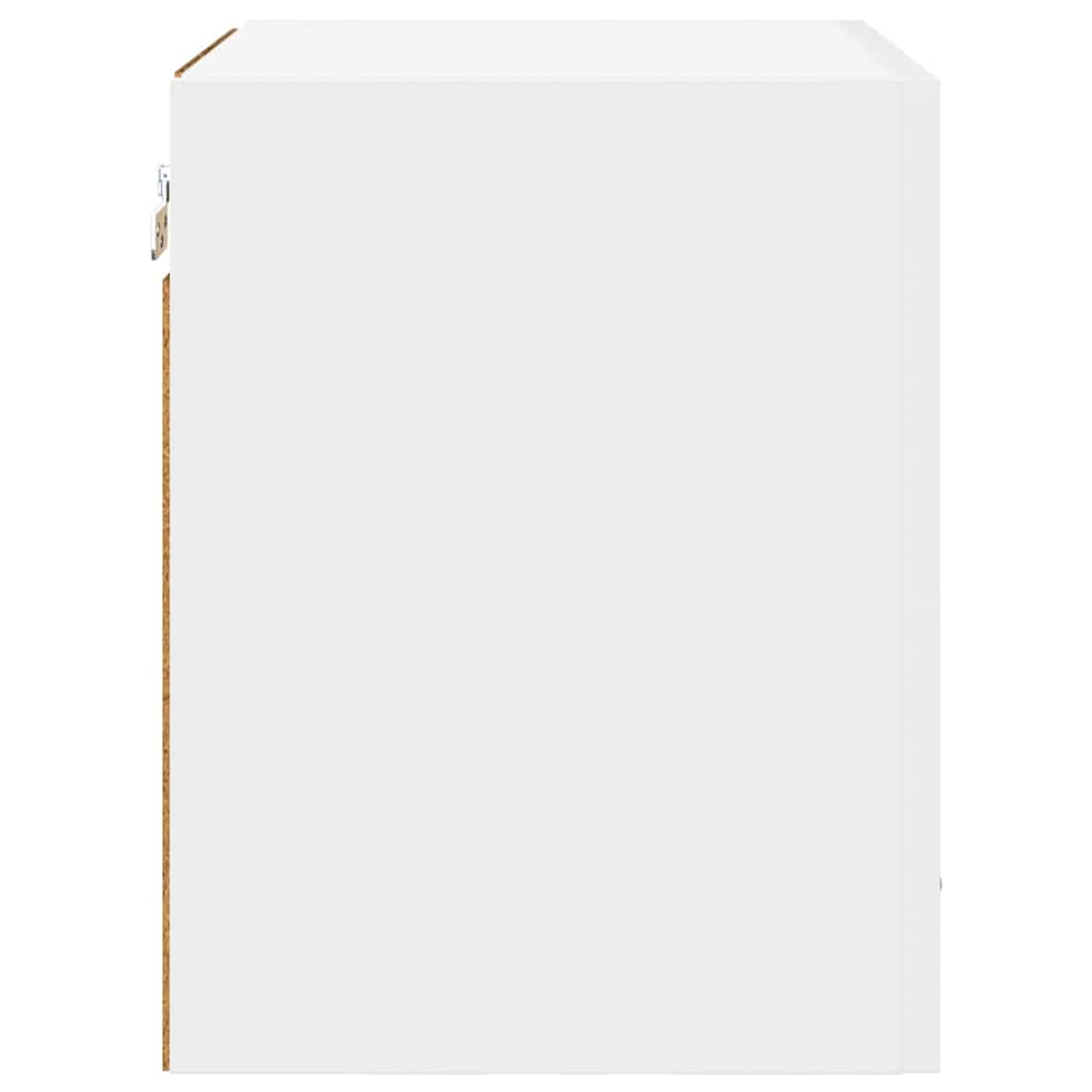 Hanging Cabinet with Shelf Riga 2 pcs White 40 x 31 x 40 cm