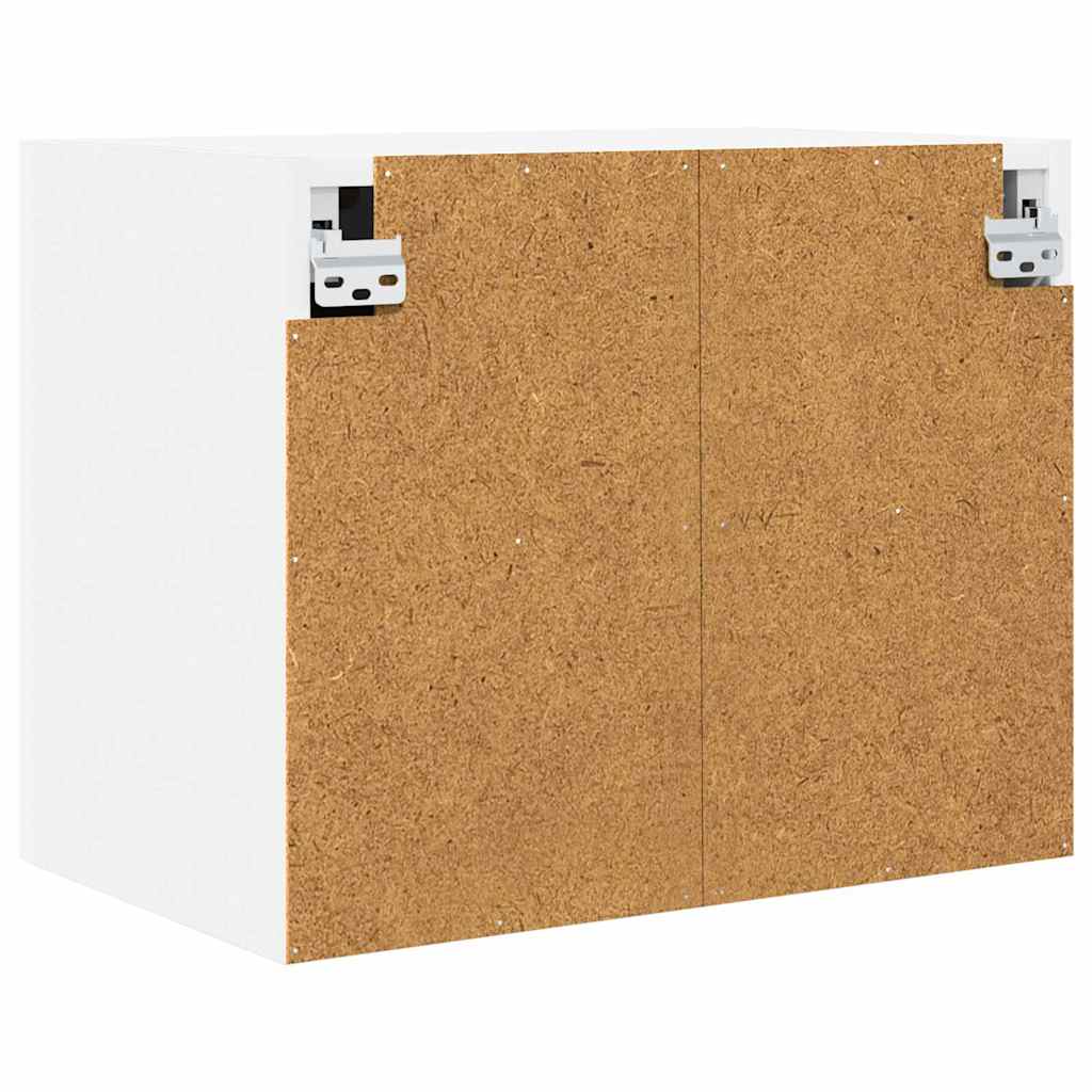 Hanging Cabinet with Door White 50 x 31 x 40 cm Engineered Wood