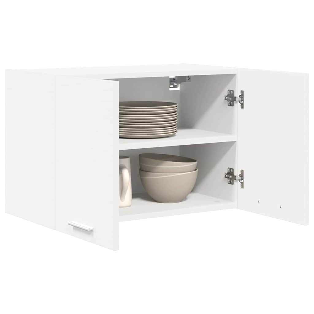 Hanging Cabinet with Door White 60 x 31 x 40 cm Engineered Wood