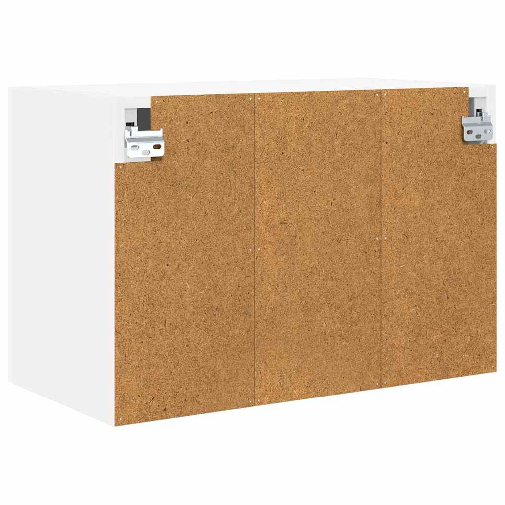 Hanging Cabinet with Shelf Riga 2 pcs White 60 x 31 x 40 cm