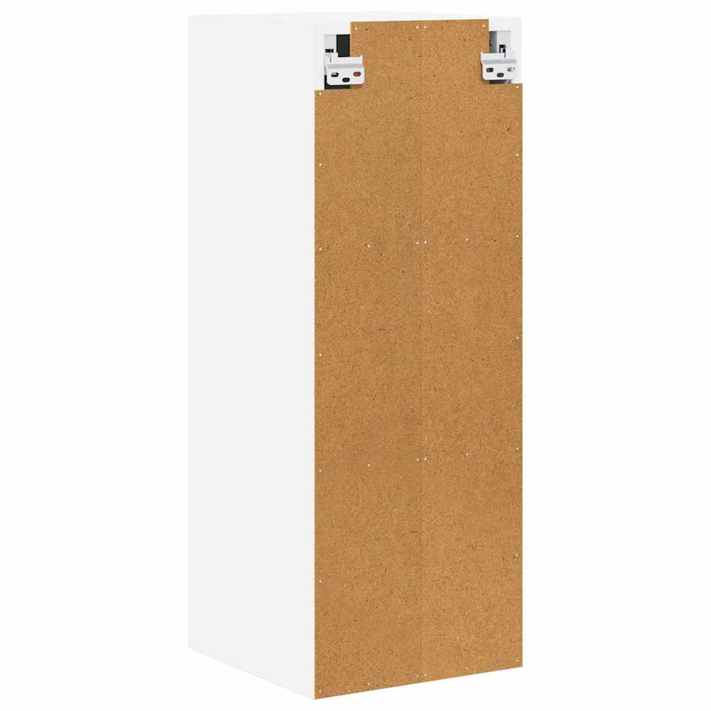 Hanging Cabinet with Shelf Riga 2 pcs White 30 x 31 x 80 cm