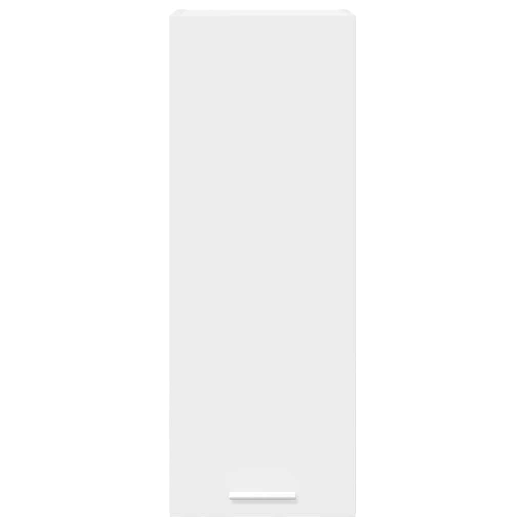 Hanging Cabinet with Shelf Riga 2 pcs White 30 x 31 x 80 cm