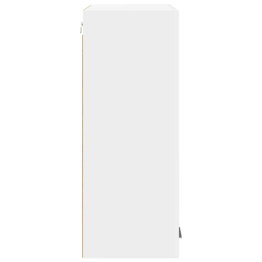 Hanging Cabinet with Door White 60 x 31 x 80 cm Engineered Wood