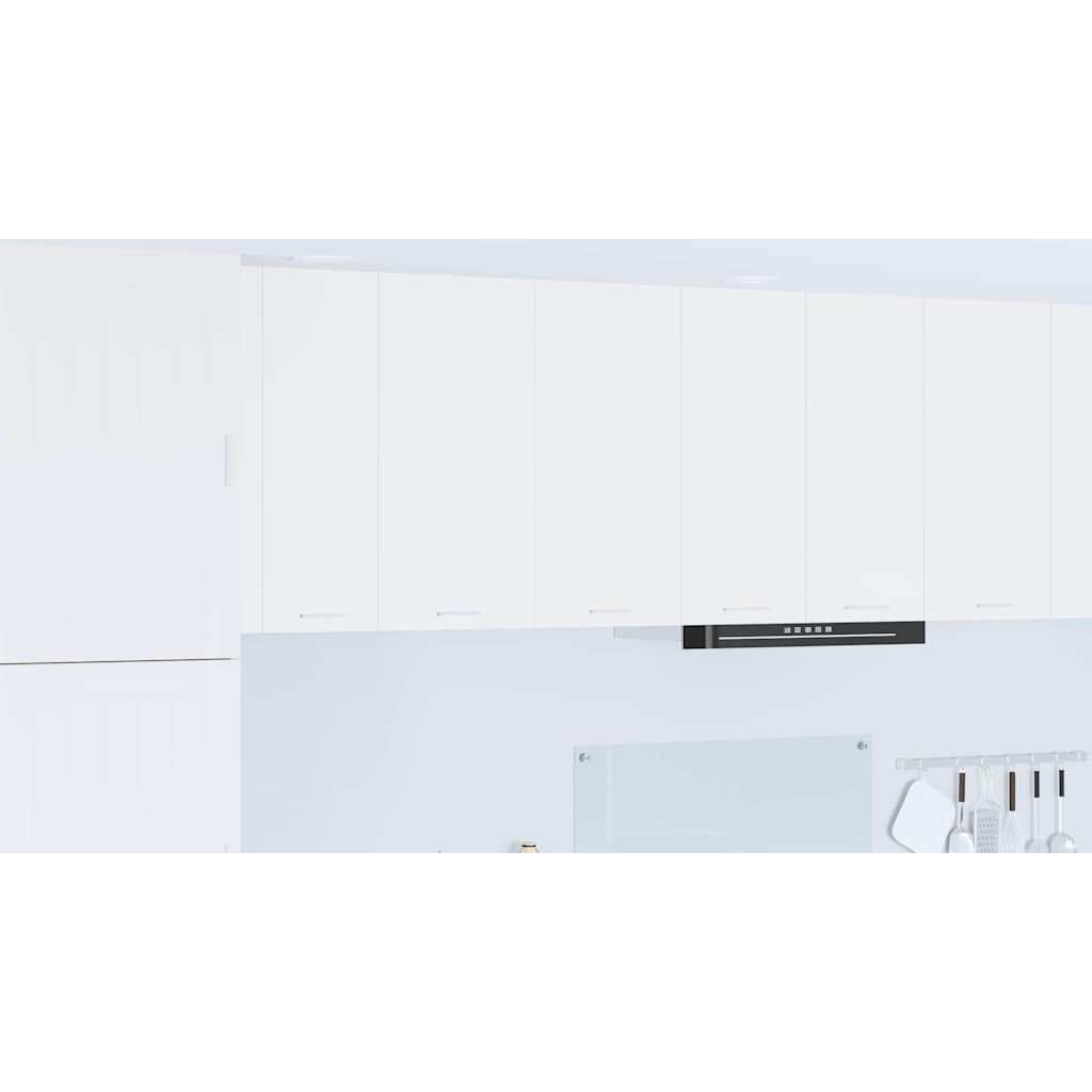 Hanging Cabinet with Door White 80 x 31 x 80 cm Engineered Wood