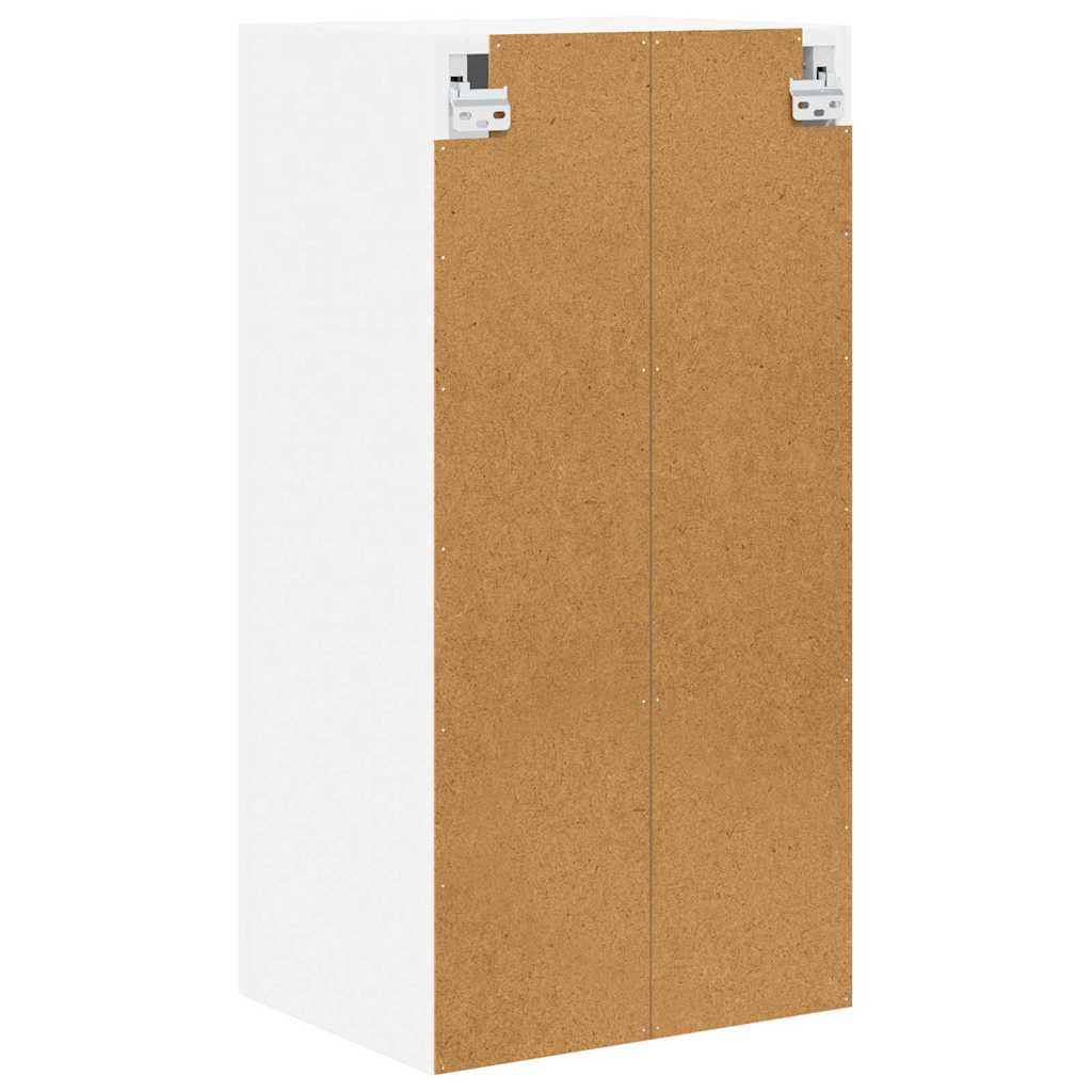 Hanging Cabinet with Shelf Riga 2 pcs White 40 x 31 x 80 cm