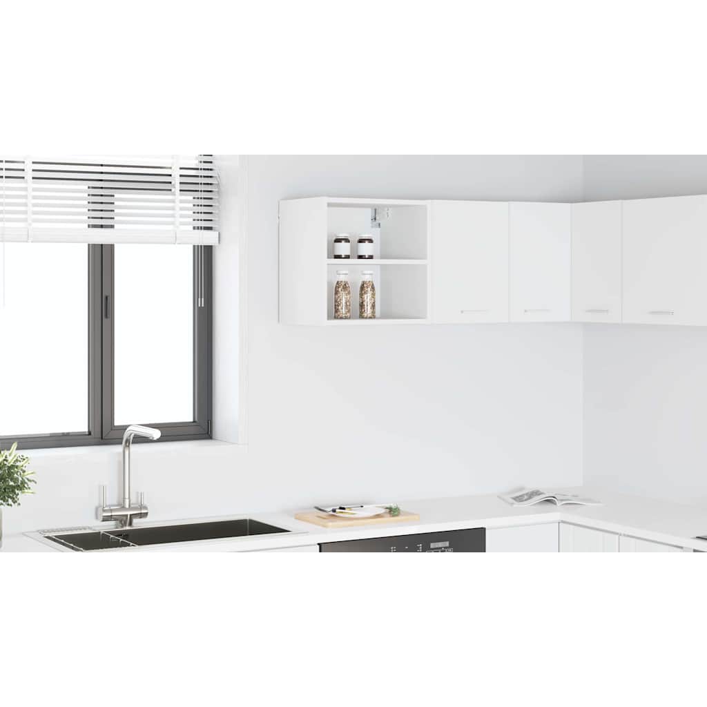 Hanging Cabinet White 40 x 29,5 x 40 cm Engineered Wood