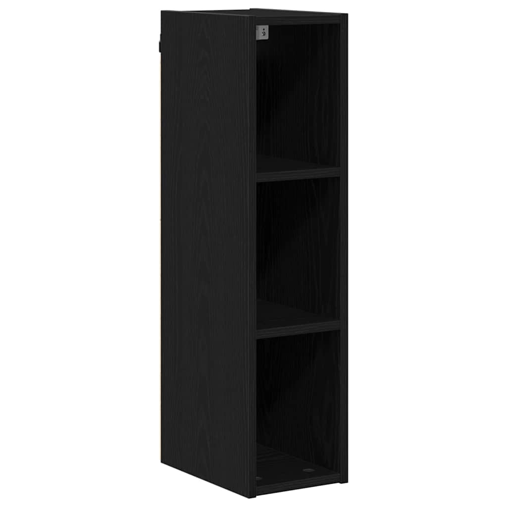 Hanging Cabinet with Shelf Riga Black Oak 20 x 29,5 x 80 cm