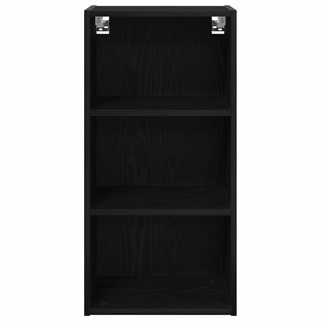 Hanging Cabinet with Shelf Riga Black Oak 40 x 29,5 x 80 cm