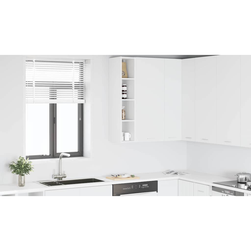 Hanging Cabinet White 20 x 29,5 x 100 cm Engineered Wood