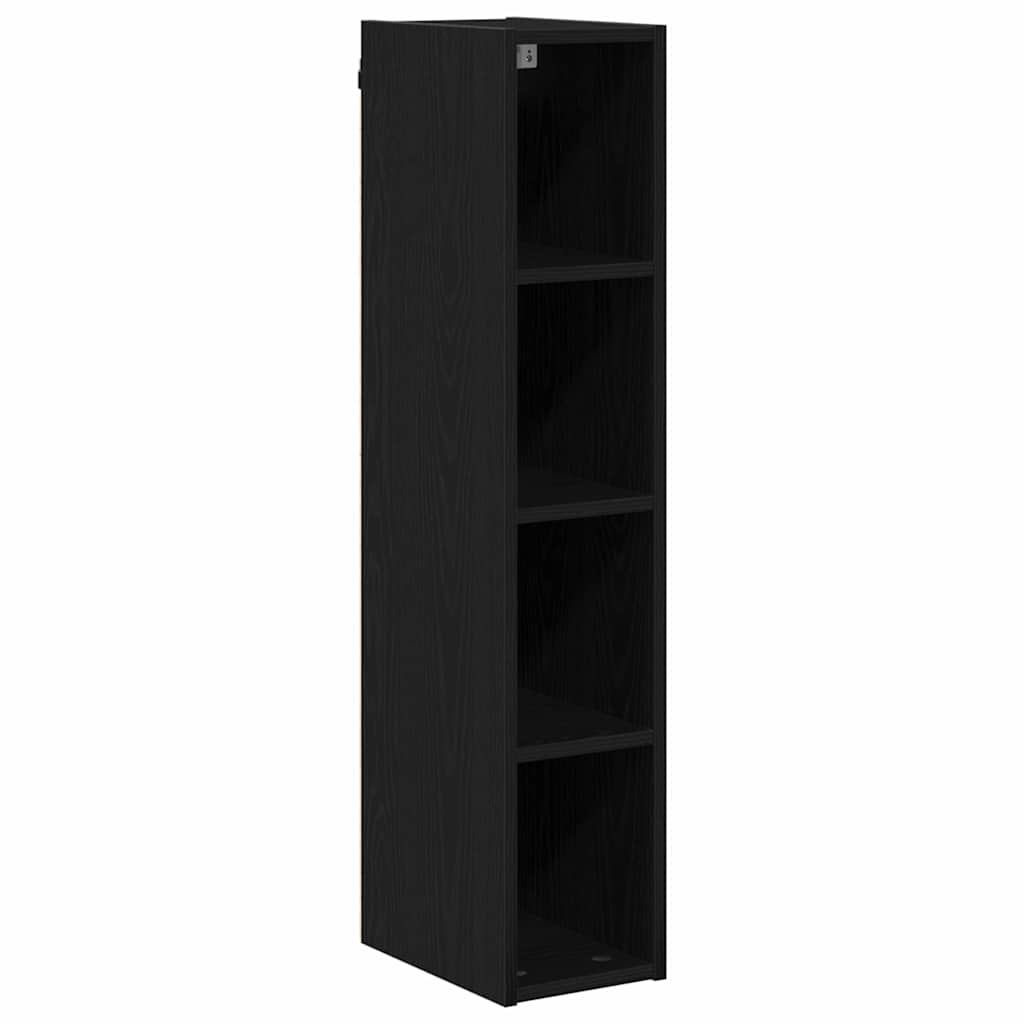 Hanging Cabinet with Shelf Riga Black Oak 20 x 29,5 x 100 cm