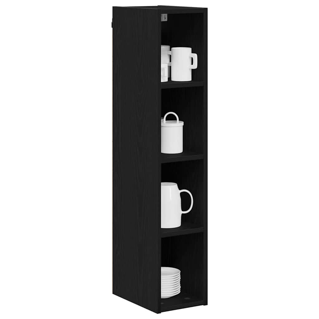 Hanging Cabinet with Shelf Riga Black Oak 20 x 29,5 x 100 cm