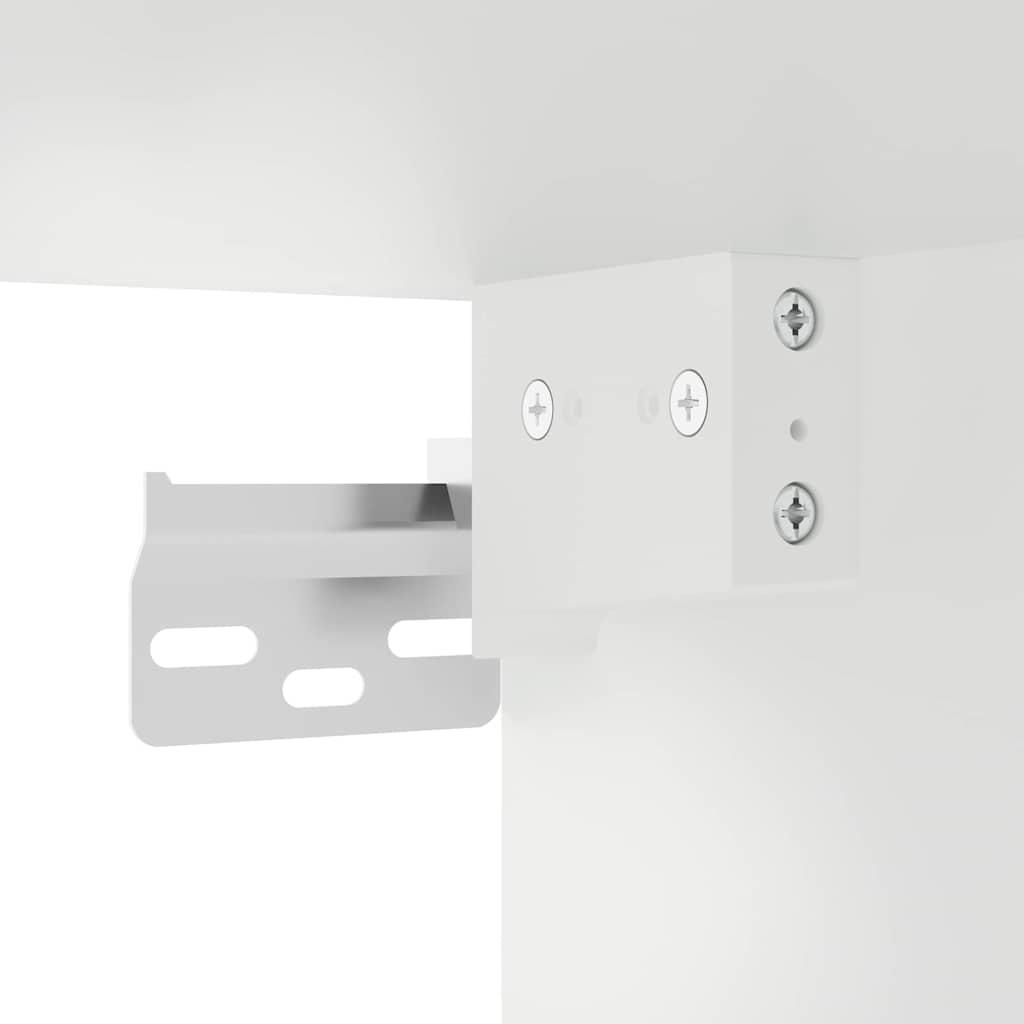 Kitchen Wall Cabinet 2 pcs High Gloss White 40 x 31 x 40 cm