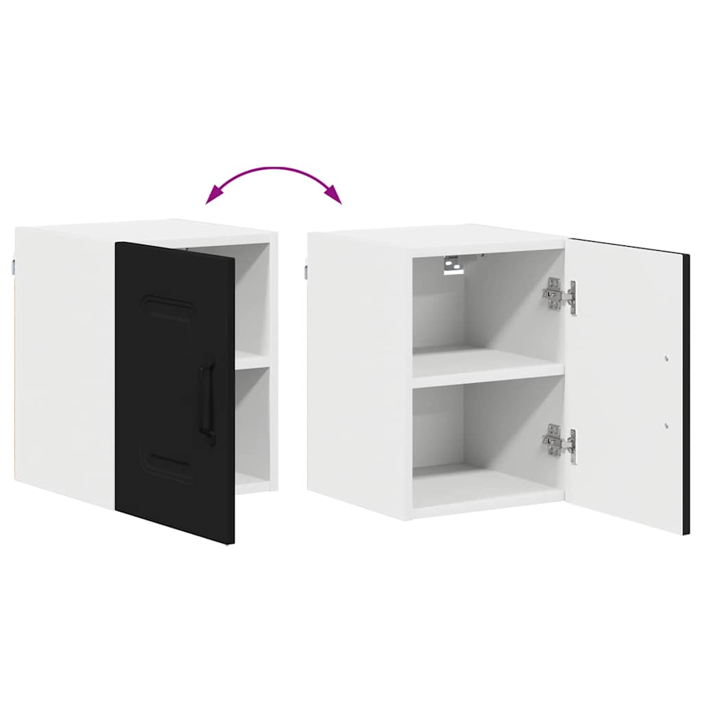 Kitchen Wall Cabinet Black 30 x 31 x 40 cm Engineered Wood