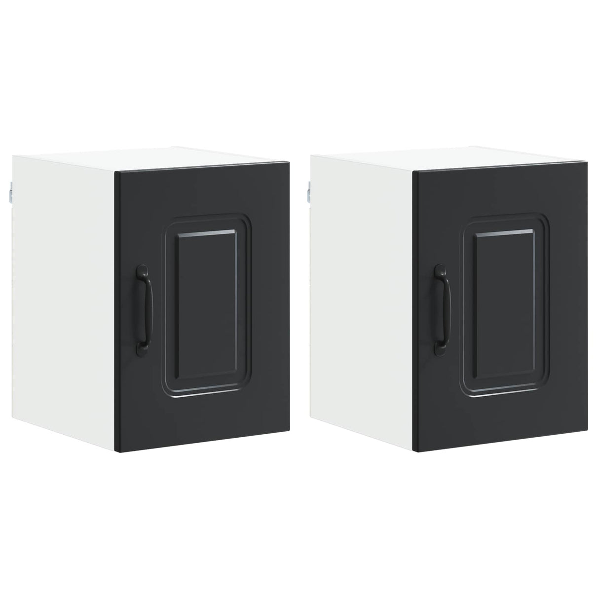 Dishwasher Panel Kalmar 2 pcs Black 30 x 31 x 40 cm