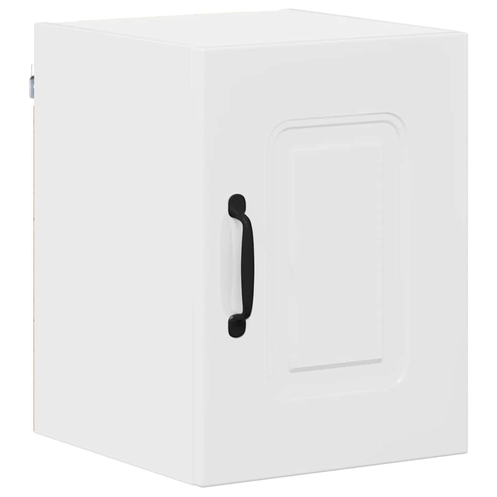Kitchen Wall Cabinet with Door High Gloss White 30 x 31 x 40 cm