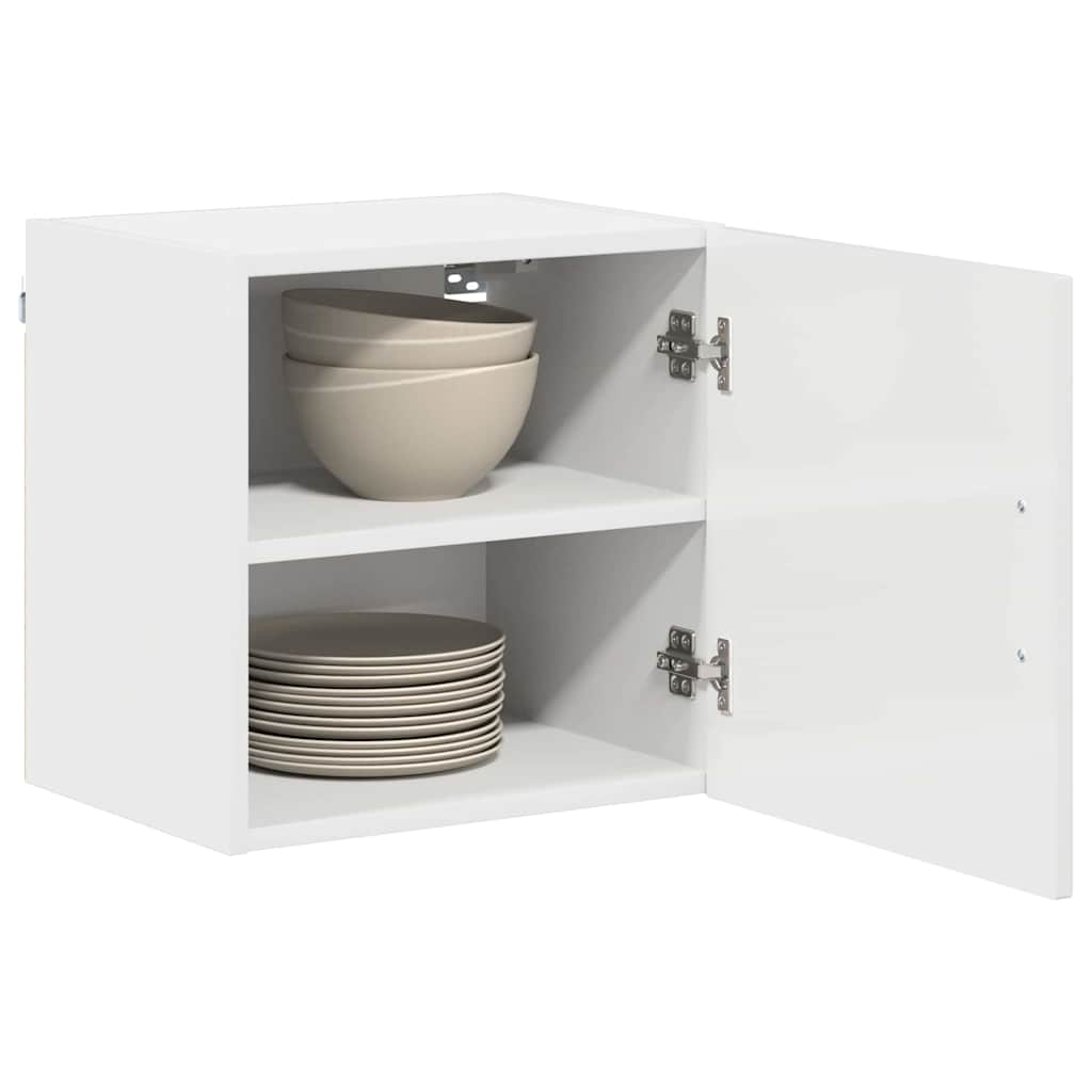 Kitchen Wall Cabinet with Shelf 2 pcs White 40 x 31 x 40 cm