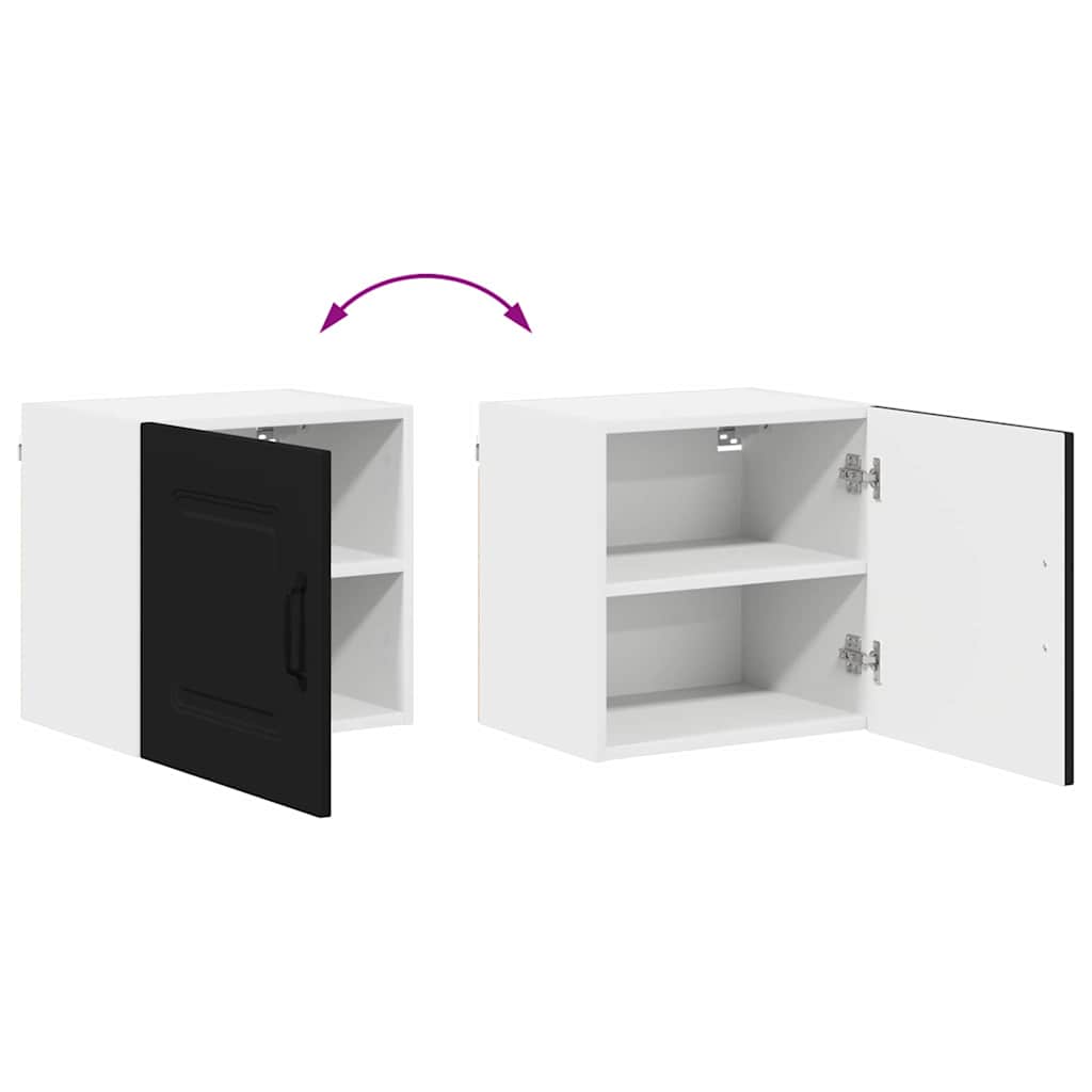 Kitchen Wall Cabinet Black 40 x 31 x 40 cm Engineered Wood