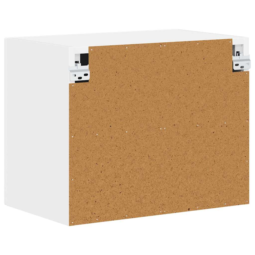Kitchen Wall Cabinet with Shelf 2 pcs White 50 x 31 x 40 cm