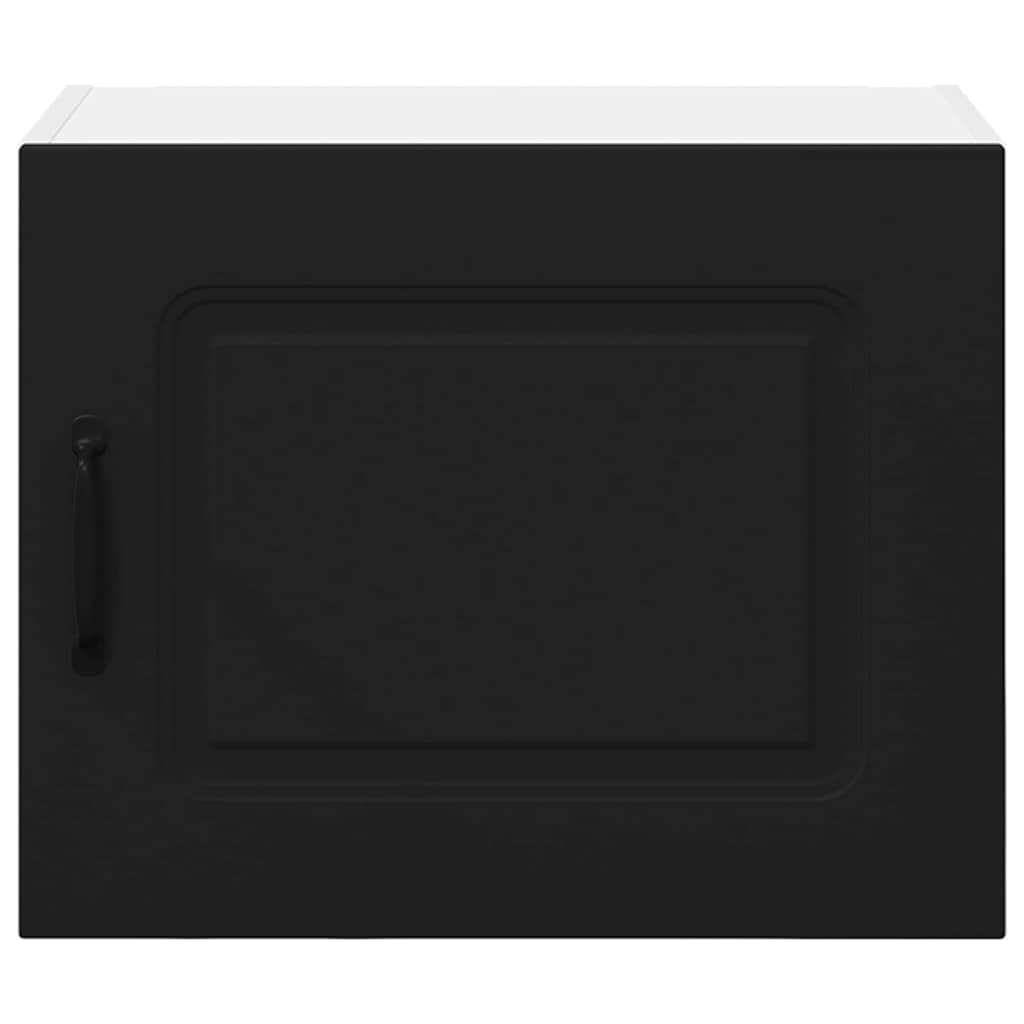 Kitchen Wall Cabinet with Shelf 2 pcs Black 50 x 31 x 40 cm