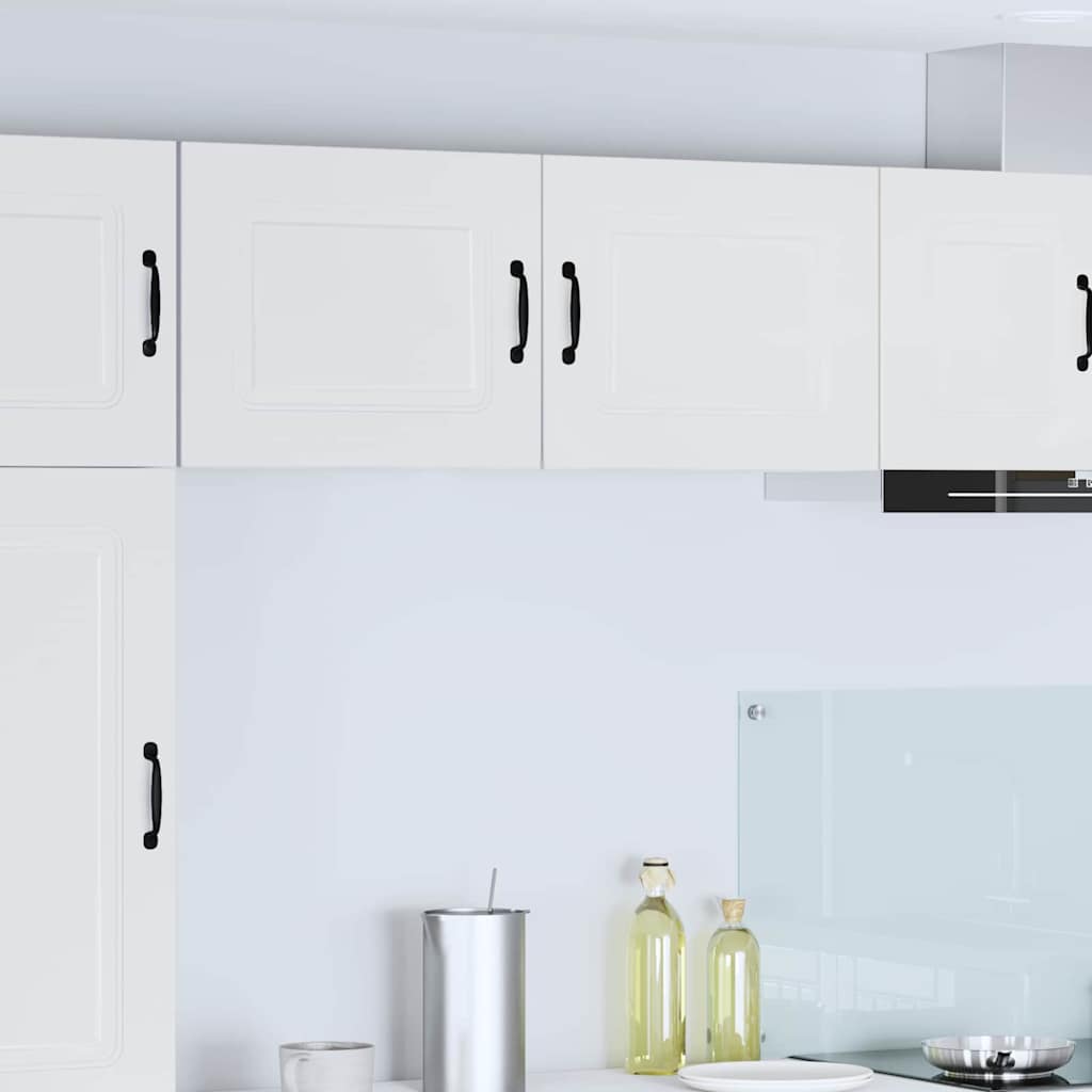 Kitchen Wall Cabinet with Door High Gloss White 50 x 31 x 40 cm