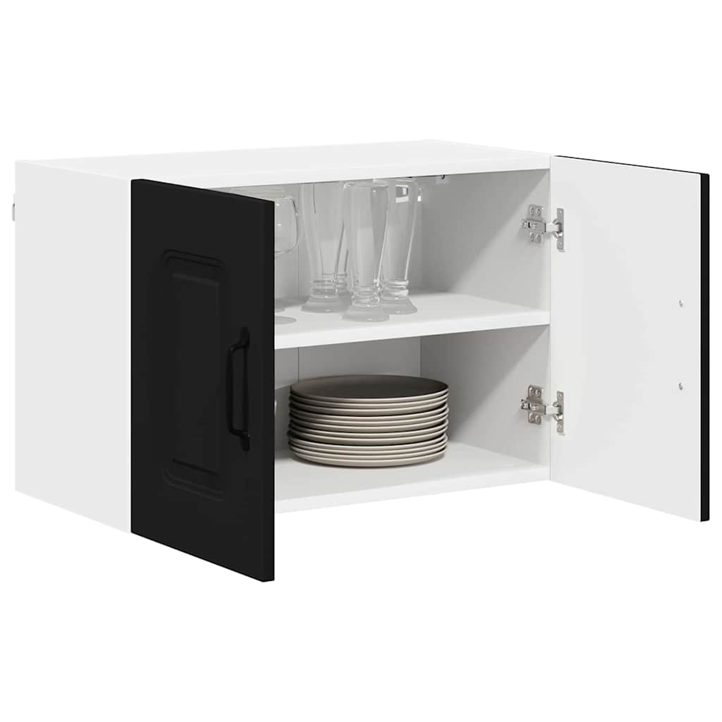 Kitchen Wall Cabinet Black 60 x 31 x 40 cm Engineered Wood