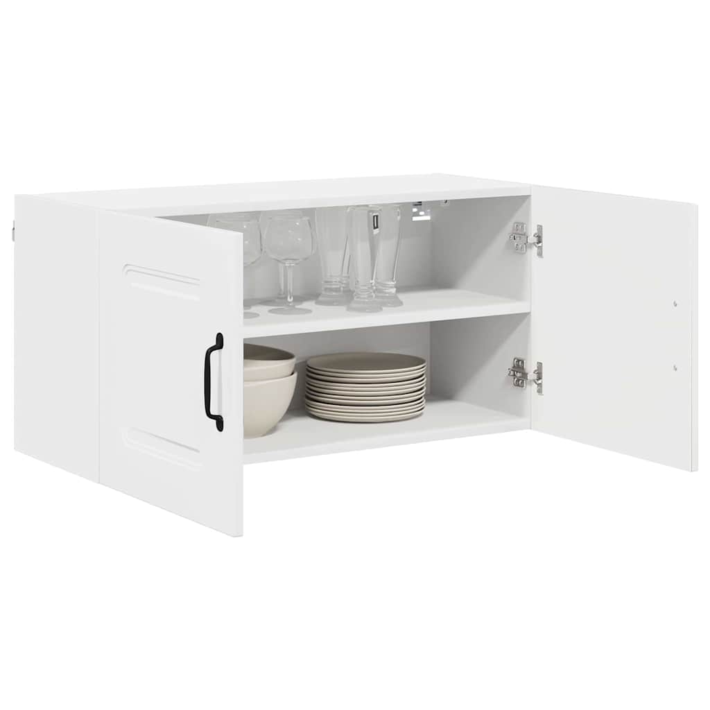 Kitchen Wall Cabinet with Door High Gloss White 80 x 31 x 40 cm